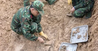 Tây Ninh phát hiện thêm 2 bộ hài cốt liệt sĩ ở phường An Tịnh