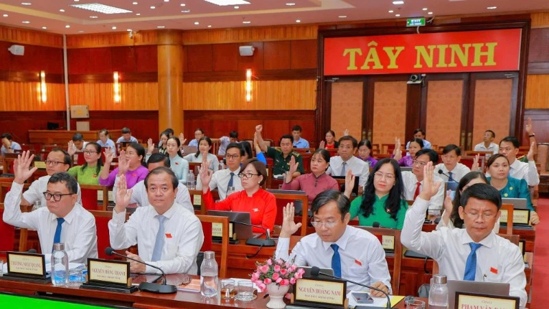 Tây Ninh thông qua Nghị quyết thành lập 9 phường mới Tây Ninh thông qua Nghị quyết thành lập 9 phường mới