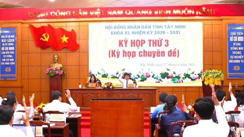 Tây Ninh thông qua Nghị quyết thành lập 9 phường mới Tây Ninh thông qua Nghị quyết thành lập 9 phường mới