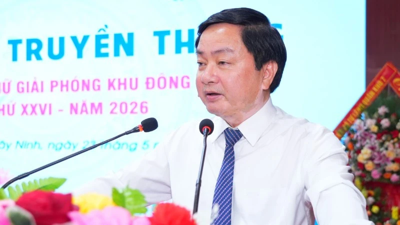 Tây Ninh tổ chức họp mặt truyền thống Cơ quan Hội Phụ nữ Giải phóng Khu Đông Nam Bộ lần thứ 26 Tây Ninh tổ chức họp mặt truyền thống Cơ quan Hội Phụ nữ Giải phóng Khu Đông Nam Bộ lần thứ 26