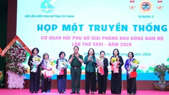 Tây Ninh tổ chức họp mặt truyền thống Cơ quan Hội Phụ nữ Giải phóng Khu Đông Nam Bộ lần thứ 26