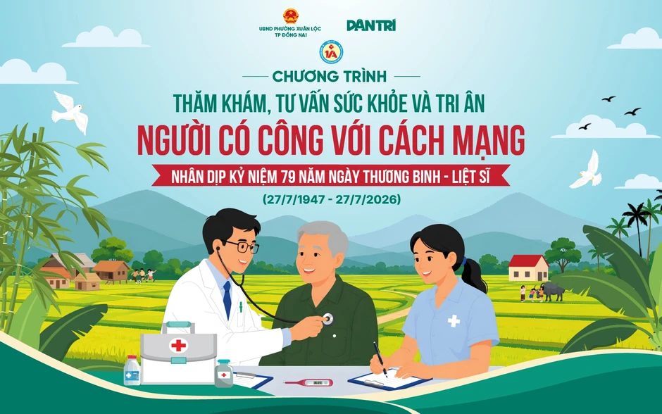 Thăm khám, tặng quà tri ân 350 người có công ở Đồng Nai Thăm khám, tặng quà tri ân 350 người có công ở Đồng Nai