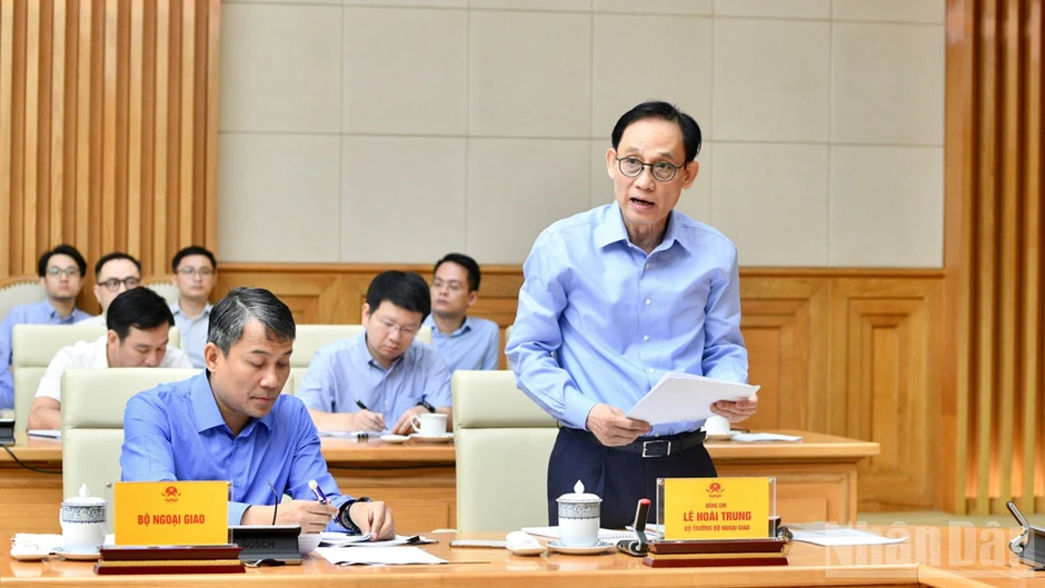 Tham mưu đổi mới toàn diện, mạnh mẽ công tác đối ngoại Tham mưu đổi mới toàn diện, mạnh mẽ công tác đối ngoại