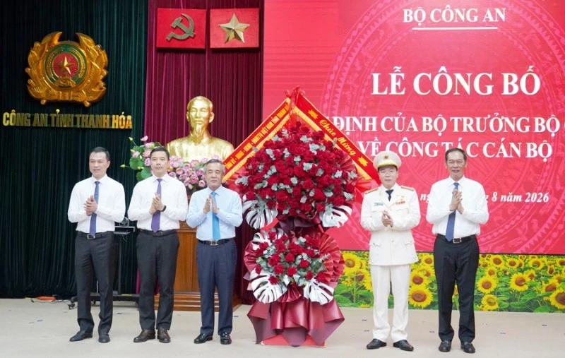 Thanh Hóa có tân Giám đốc Công an tỉnh Thanh Hóa có tân Giám đốc Công an tỉnh