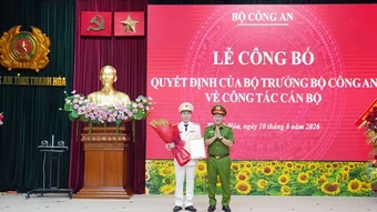 Thanh Hóa có tân Giám đốc Công an tỉnh