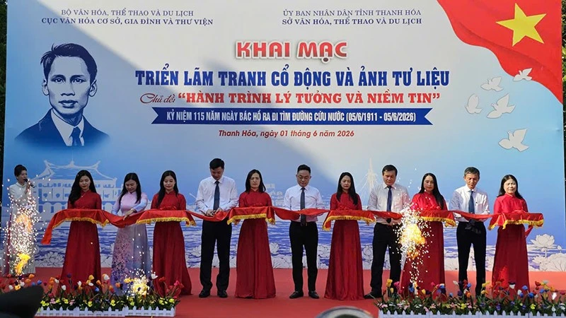 Thanh Hoá: Nhiều hoạt động thiết thực kỷ niệm 115 năm Bác Hồ ra đi tìm đường cứu nước Thanh Hoá: Nhiều hoạt động thiết thực kỷ niệm 115 năm Bác Hồ ra đi tìm đường cứu nước