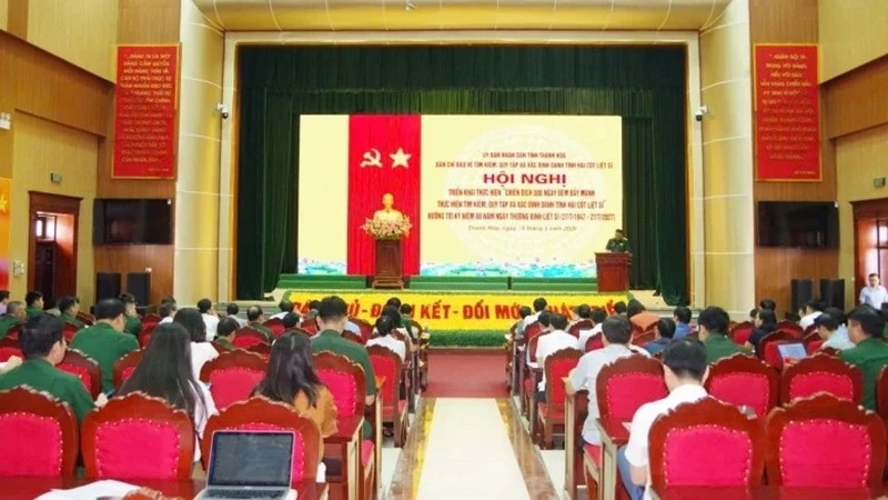 Thanh Hóa: Triển khai chiến dịch 500 ngày đêm tìm kiếm, xác định danh tính hài cốt liệt sĩ Thanh Hóa: Triển khai chiến dịch 500 ngày đêm tìm kiếm, xác định danh tính hài cốt liệt sĩ