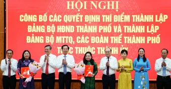 Thành lập thí điểm 2 đảng bộ trực thuộc Thành ủy Cần Thơ