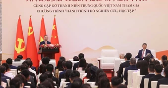 Thanh niên là cầu nối quan trọng vun đắp tình hữu nghị Việt - Trung