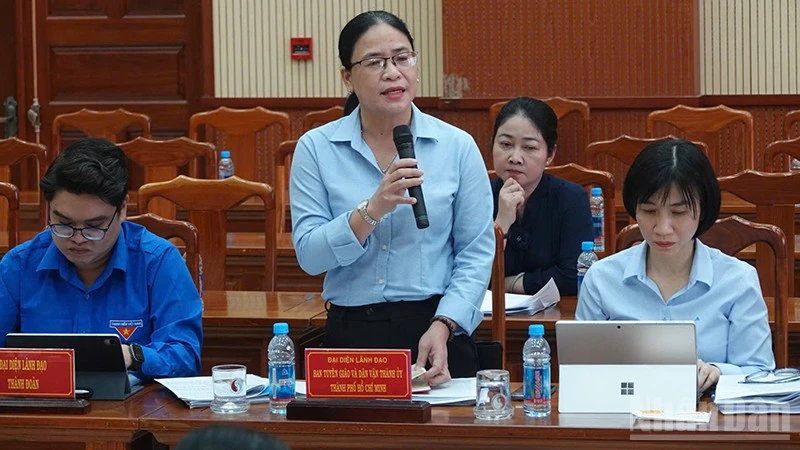 Thành phố Hồ Chí Minh: Đảng ủy phường Tân Uyên cần quan tâm nhiều hơn đến công tác phát triển đảng viên