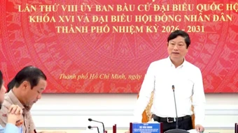 Thành phố Hồ Chí Minh: Tiếp tục rà soát từng nhiệm vụ để ngày bầu cử diễn ra thành công tốt đẹp