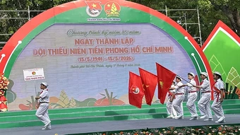 Thành phố Hồ Chí Minh tuyên dương 84 Liên đội và 160 Liên đội trưởng tiêu biểu