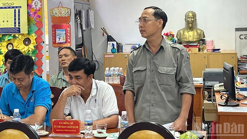 Thành ủy Thành phố Hồ Chí Minh khảo sát công tác xây dựng tổ chức Đảng tại Công ty Pouyuen Việt Nam Thành ủy Thành phố Hồ Chí Minh khảo sát công tác xây dựng tổ chức Đảng tại Công ty Pouyuen Việt Nam