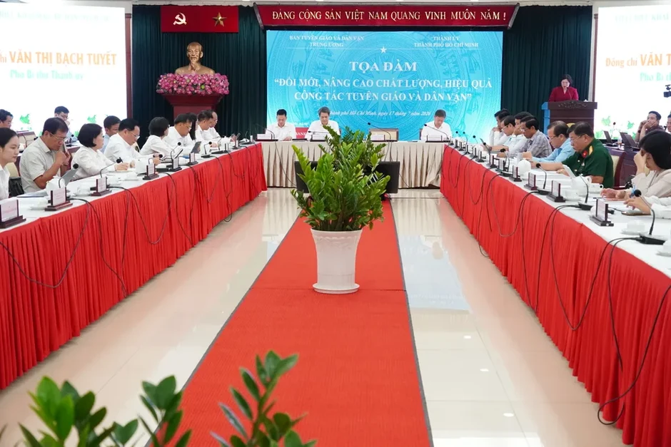 Thảo luận giải pháp nâng cao hiệu quả công tác tuyên giáo, dân vận Thảo luận giải pháp nâng cao hiệu quả công tác tuyên giáo, dân vận