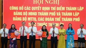Thí điểm thành lập 2 đảng bộ trực thuộc Thành ủy Cần Thơ