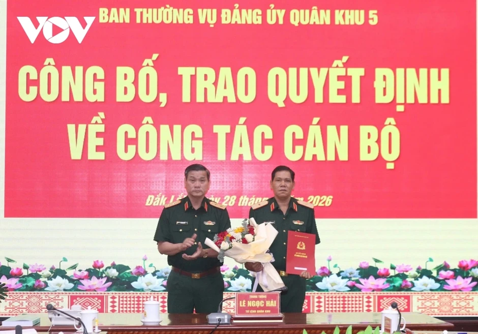 Thiếu tướng Niê Ta giữ chức Phó Tham mưu trưởng Quân khu 5 Thiếu tướng Niê Ta giữ chức Phó Tham mưu trưởng Quân khu 5