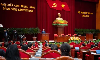 Thông báo hội nghị lần thứ hai Ban Chấp hành Trung ương Đảng khóa 14