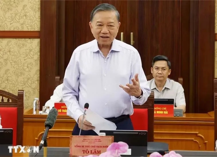 Thông báo Kết luận của Tổng Bí thư, Chủ tịch nước Tô Lâm tại Phiên họp Ban Chỉ đạo Trung ương thực hiện Nghị quyết 57