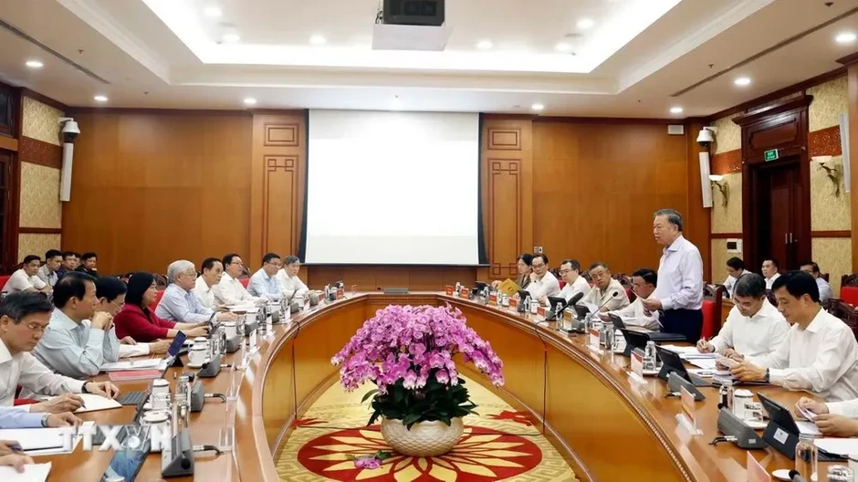 Thông báo Kết luận của Tổng Bí thư, Chủ tịch nước Tô Lâm tại Phiên họp Ban Chỉ đạo Trung ương thực hiện Nghị quyết 57