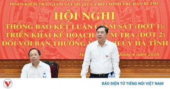 Thông báo kết luận giám sát đối với Ban Thường vụ Tỉnh ủy Hà Tĩnh