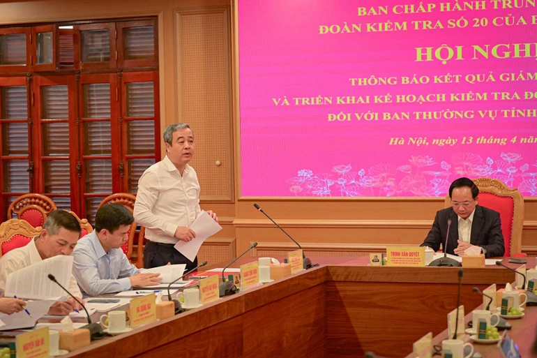 Thông báo kết quả giám sát đối với Ban Thường vụ Tỉnh ủy Cao Bằng Thông báo kết quả giám sát đối với Ban Thường vụ Tỉnh ủy Cao Bằng