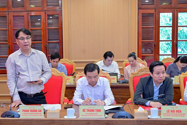 Thông báo kết quả giám sát đối với Ban Thường vụ Tỉnh ủy Cao Bằng Thông báo kết quả giám sát đối với Ban Thường vụ Tỉnh ủy Cao Bằng