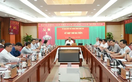 Thông cáo báo chí Kỳ họp thứ 8 của Ủy ban Kiểm tra Trung ương Thông cáo báo chí Kỳ họp thứ 8 của Ủy ban Kiểm tra Trung ương