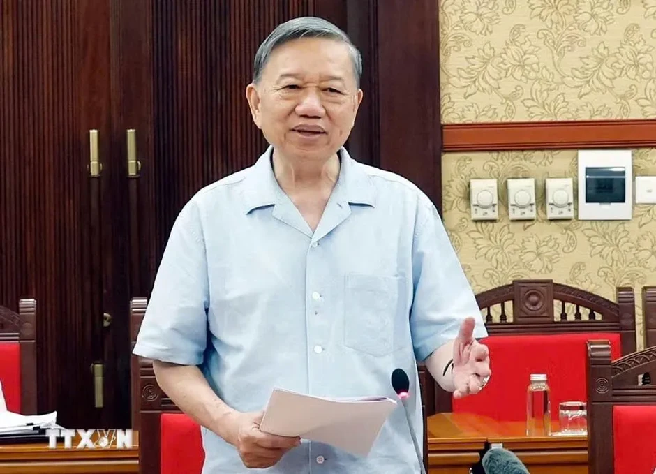 Thông cáo báo chí về cuộc làm việc của Tổng Bí thư, Chủ tịch nước Tô Lâm với Ban Thường vụ Đảng ủy Thanh tra Chính phủ Thông cáo báo chí về cuộc làm việc của Tổng Bí thư, Chủ tịch nước Tô Lâm với Ban Thường vụ Đảng ủy Thanh tra Chính phủ
