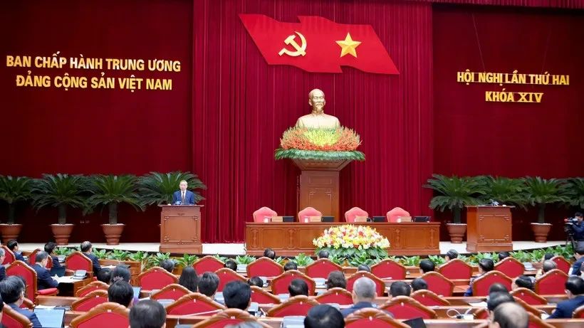Thông cáo báo chí về ngày làm việc thứ ba và bế mạc Hội nghị Trung ương 2 khóa XIV Thông cáo báo chí về ngày làm việc thứ ba và bế mạc Hội nghị Trung ương 2 khóa XIV