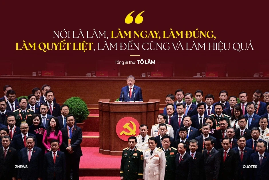 Thông điệp của Tổng Bí thư Tô Lâm sau khi tái đắc cử Thông điệp của Tổng Bí thư Tô Lâm sau khi tái đắc cử