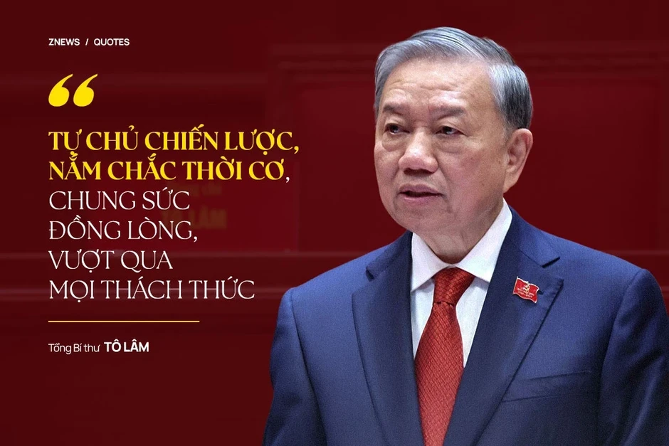 Thông điệp của Tổng Bí thư Tô Lâm sau khi tái đắc cử Thông điệp của Tổng Bí thư Tô Lâm sau khi tái đắc cử
