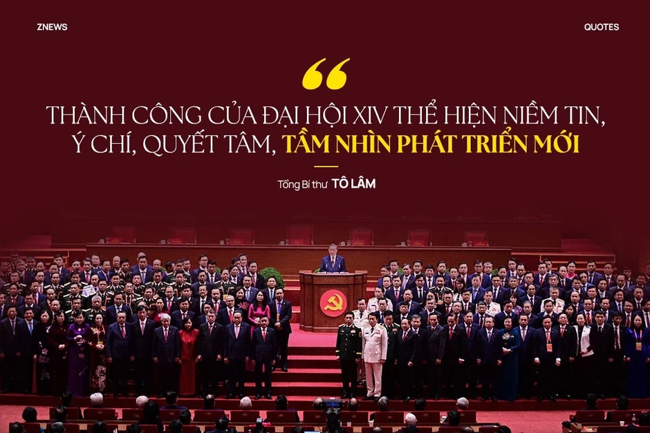 Thông điệp của Tổng Bí thư Tô Lâm sau khi tái đắc cử Thông điệp của Tổng Bí thư Tô Lâm sau khi tái đắc cử