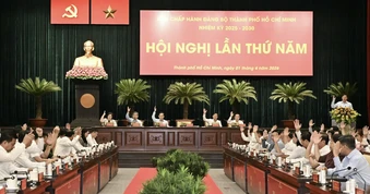 Thống nhất thành lập 2 đảng bộ trực thuộc Thành ủy TPHCM