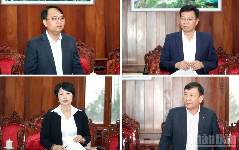 Thông qua báo cáo kết quả giám sát đối với Ban Thường vụ Tỉnh ủy Lâm Đồng Thông qua báo cáo kết quả giám sát đối với Ban Thường vụ Tỉnh ủy Lâm Đồng