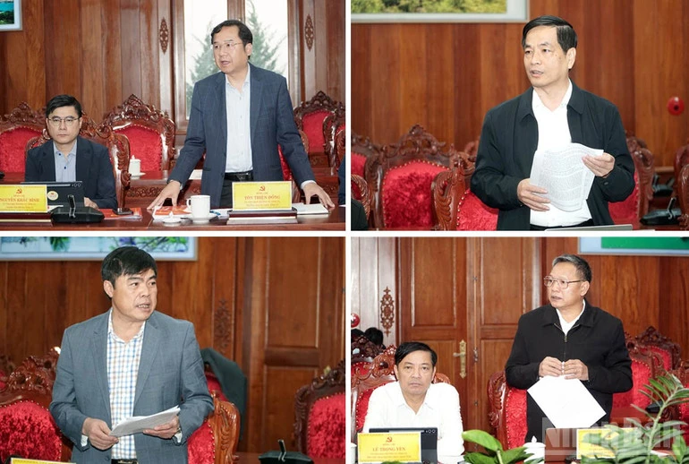 Thông qua báo cáo kết quả giám sát đối với Ban Thường vụ Tỉnh ủy Lâm Đồng Thông qua báo cáo kết quả giám sát đối với Ban Thường vụ Tỉnh ủy Lâm Đồng