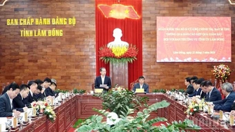 Thông qua báo cáo kết quả giám sát đối với Ban Thường vụ Tỉnh ủy Lâm Đồng