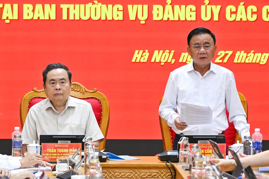 Thông qua báo cáo kết quả kiểm tra đối với Ban Thường vụ Đảng ủy các cơ quan Đảng Trung ương