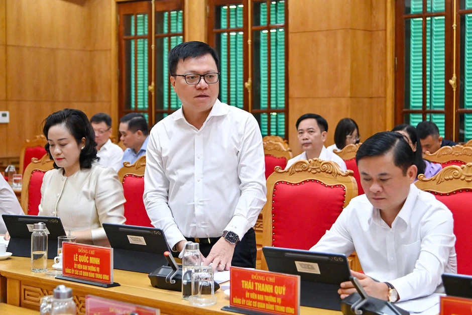 Thông qua báo cáo kết quả kiểm tra đối với Ban Thường vụ Đảng ủy các cơ quan Đảng Trung ương