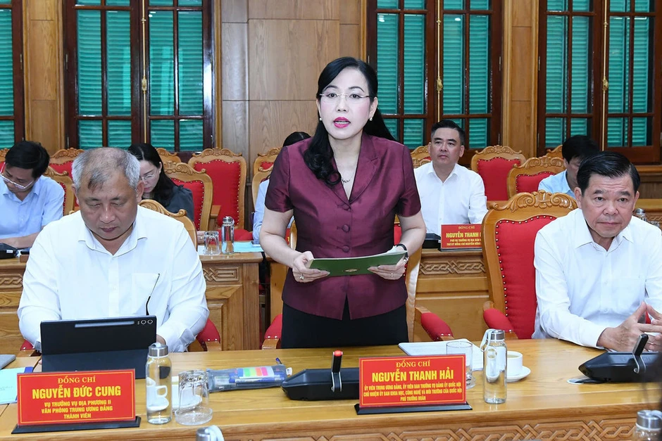 Thông qua báo cáo kết quả kiểm tra đối với Ban Thường vụ Đảng ủy các cơ quan Đảng Trung ương