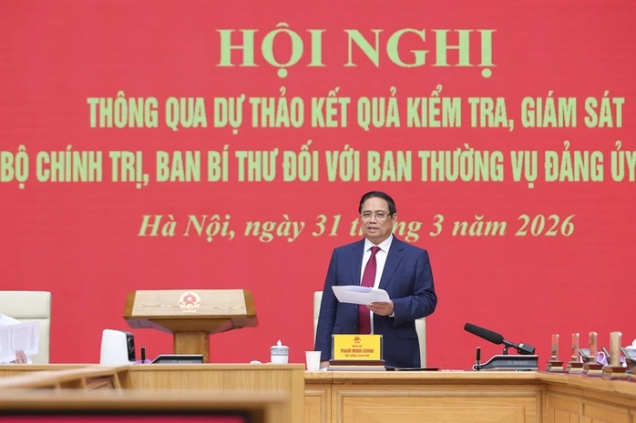 Thông qua Báo cáo kiểm tra, giám sát của Bộ Chính trị đối với Ban Thường vụ Đảng ủy Chính phủ Thông qua Báo cáo kiểm tra, giám sát của Bộ Chính trị đối với Ban Thường vụ Đảng ủy Chính phủ