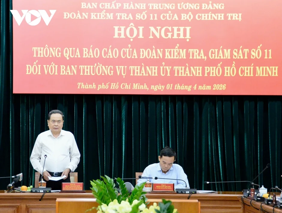 Thông qua báo cáo kiểm tra, giám sát đối với Ban Thường vụ Thành ủy TP Hồ Chí Minh Thông qua báo cáo kiểm tra, giám sát đối với Ban Thường vụ Thành ủy TP Hồ Chí Minh