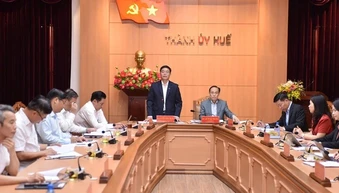 Thông qua dự thảo báo cáo kết quả giám sát năm 2026 đối với Ban Thường vụ Thành ủy Huế
