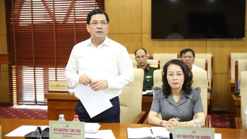Thông qua dự thảo báo cáo kết quả kiểm tra (đợt 2) của Bộ Chính trị, Ban Bí thư đối với Ban Thường vụ Tỉnh ủy Bắc Ninh