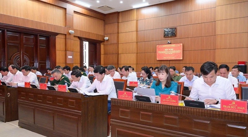 Thông qua dự thảo báo cáo kết quả kiểm tra (đợt 2) của Bộ Chính trị, Ban Bí thư đối với Ban Thường vụ Tỉnh ủy Điện Biên