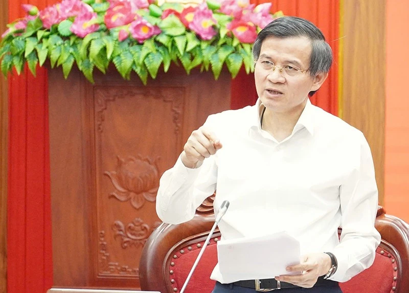 Thông qua Dự thảo Báo cáo kết quả kiểm tra đợt 2 đối với Ban Thường vụ Tỉnh ủy Quảng Trị Thông qua Dự thảo Báo cáo kết quả kiểm tra đợt 2 đối với Ban Thường vụ Tỉnh ủy Quảng Trị