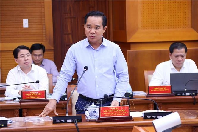 Thông qua kết quả kiểm tra tại Ban Thường vụ Thành ủy TP Hồ Chí Minh Thông qua kết quả kiểm tra tại Ban Thường vụ Thành ủy TP Hồ Chí Minh