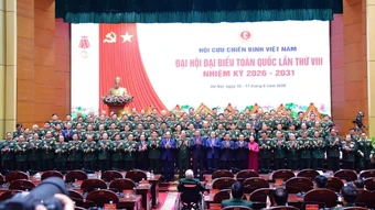 Thư cảm ơn của Ban Chấp hành Trung ương Hội Cựu chiến binh Việt Nam