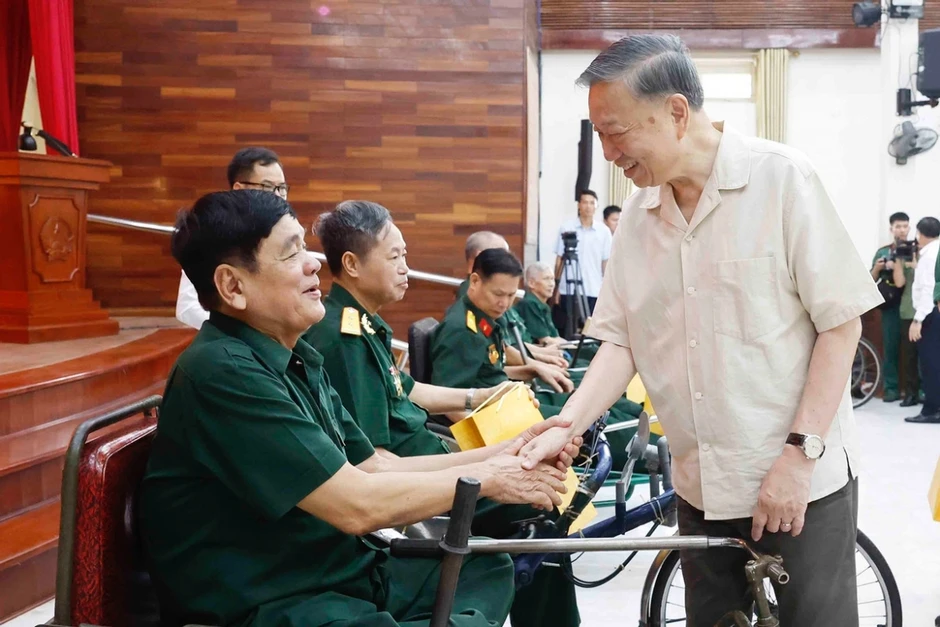 Thư của Tổng Bí thư, Chủ tịch nước Tô Lâm nhân kỷ niệm 79 năm Ngày Thương binh - Liệt sĩ Thư của Tổng Bí thư, Chủ tịch nước Tô Lâm nhân kỷ niệm 79 năm Ngày Thương binh - Liệt sĩ