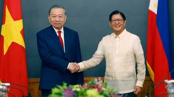 Thư mừng kỷ niệm 50 năm quan hệ ngoại giao Việt Nam-Philippines