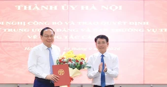 Thứ trưởng Bộ Nông nghiệp và Môi trường làm Trợ lý Bí thư Hà Nội Trần Đức Thắng